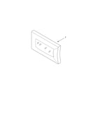 Microwave door parts