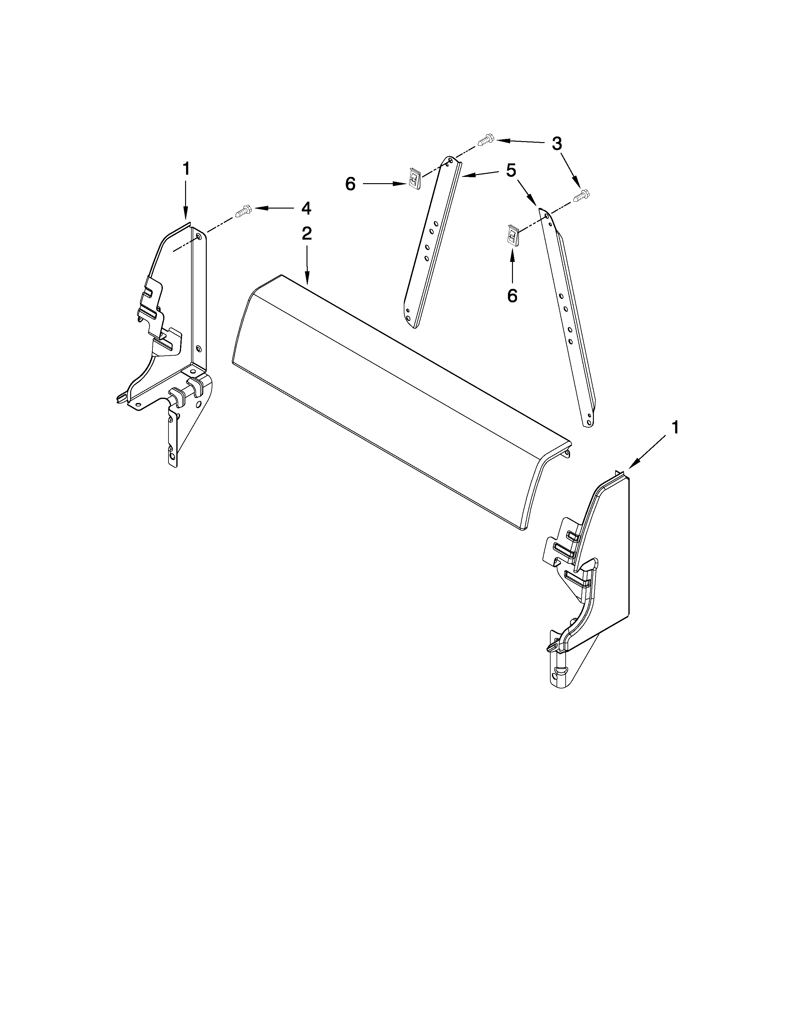Backguard parts
