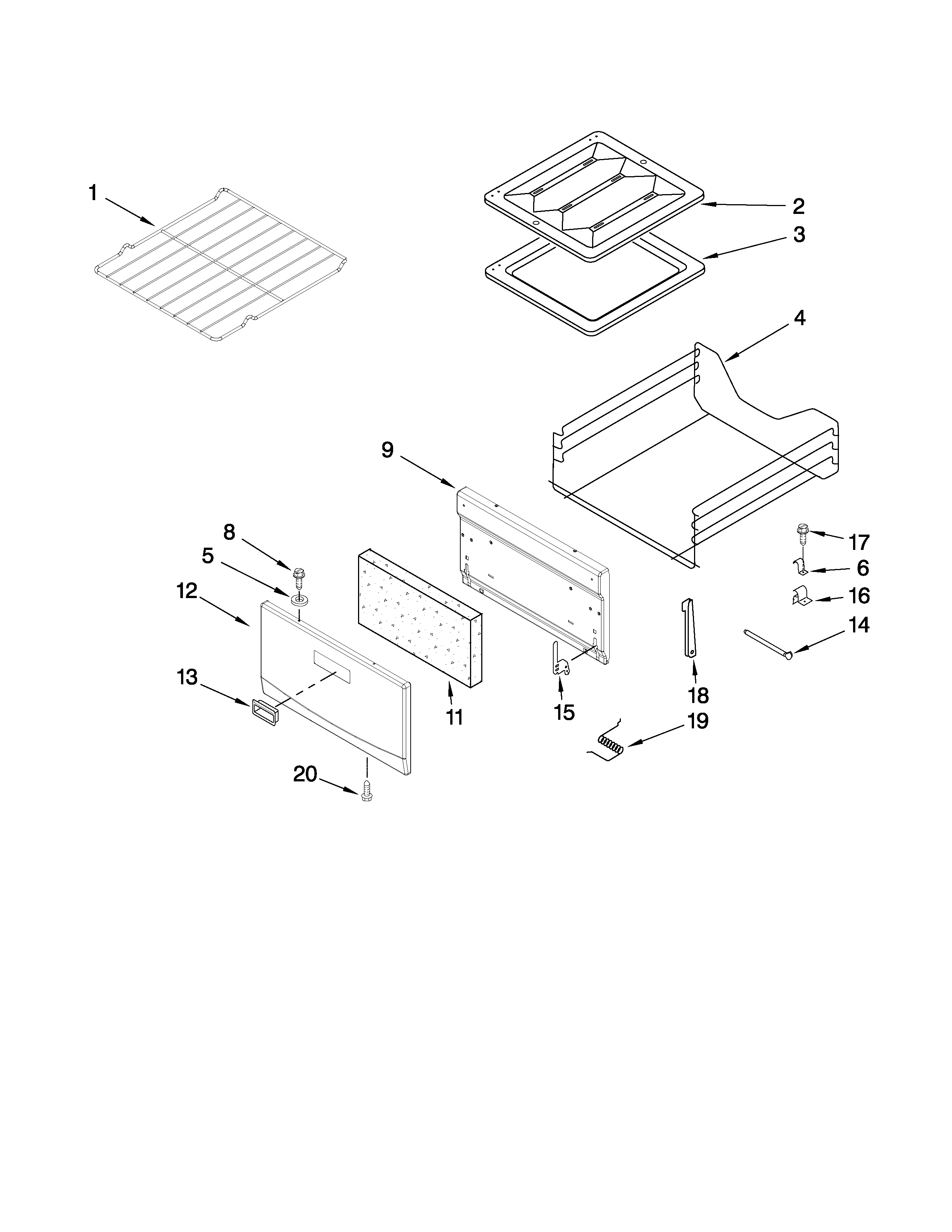 Oven & broiler parts