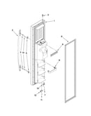 Freezer door parts