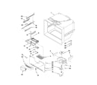 Ikea IX5HHEXWS01 freezer liner parts diagram