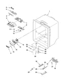 Refrigerator liner parts