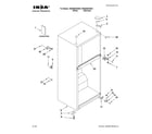 Ikea IR8GSMXWS00 cabinet parts diagram
