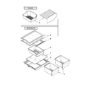 Ikea IR8GSMXWS00 shelf parts diagram