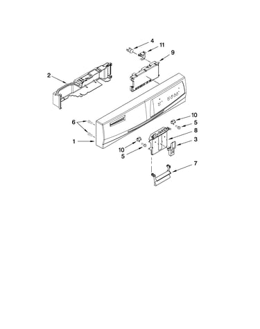 Control panel parts