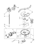 Pump, washarm and motor parts