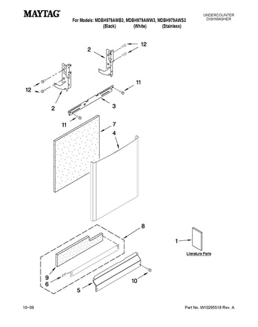 Door and panel parts