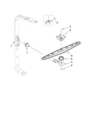 Upper wash and rinse parts