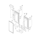 Maytag MFC2061KES4 refrigerator door parts diagram