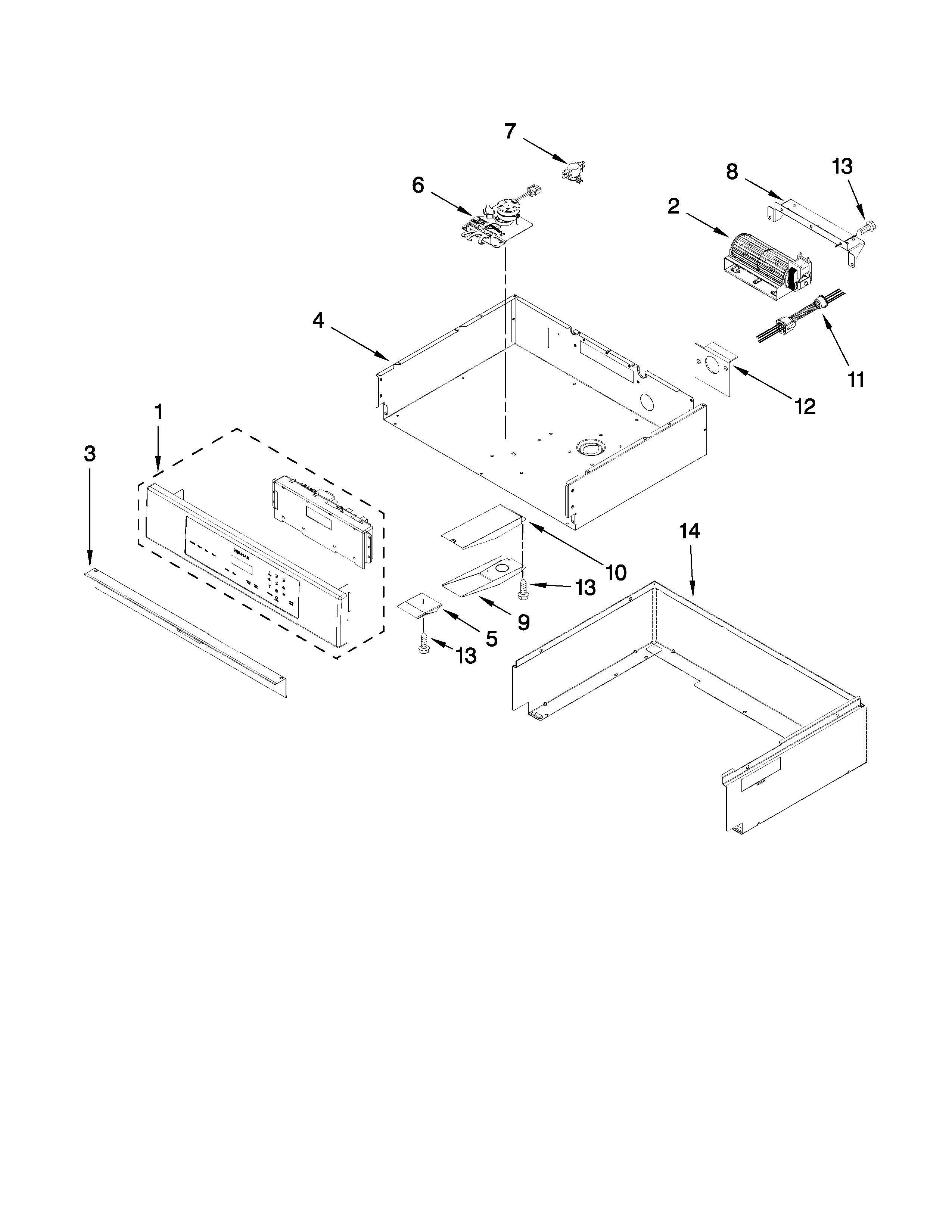 CONTROL PANEL PARTS