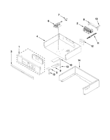 Control panel parts