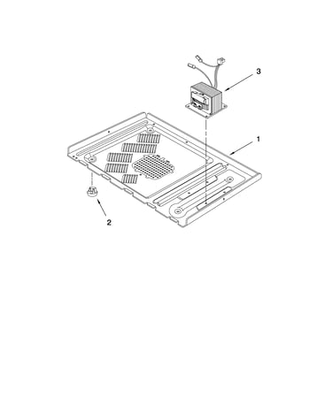 Microwave base plate parts