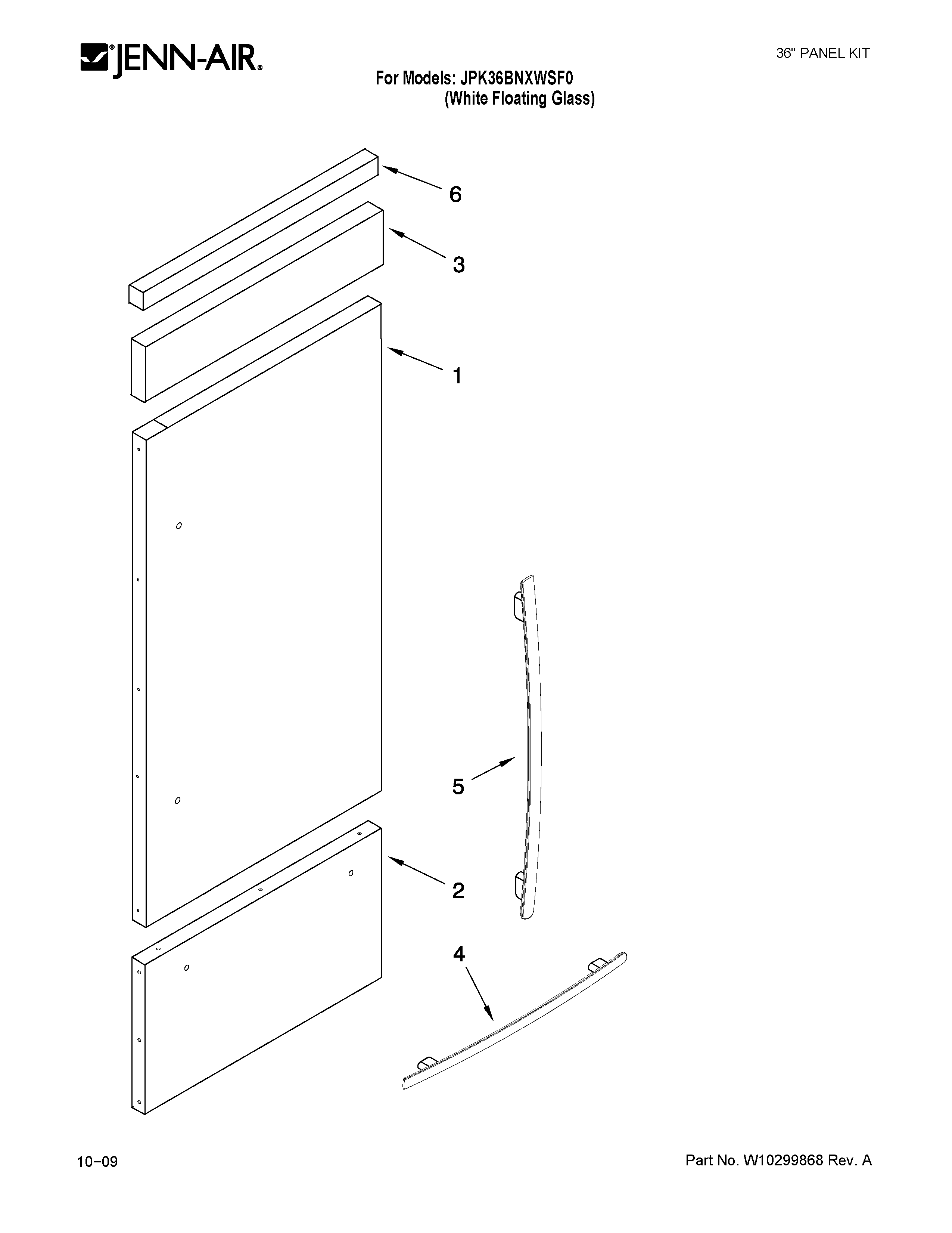 Panel kit parts