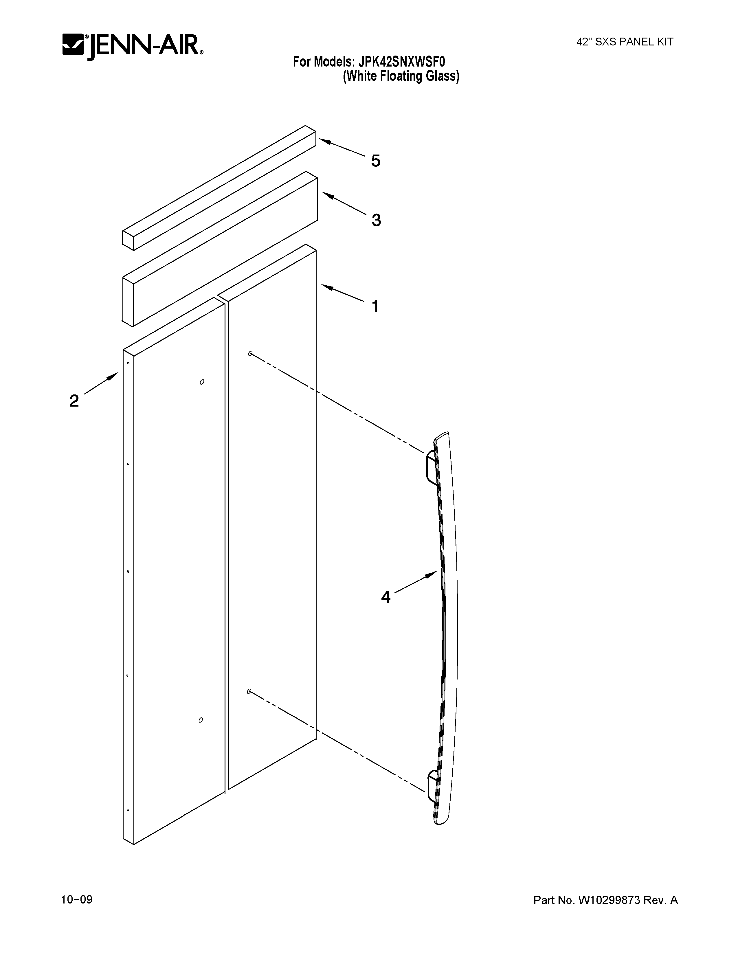 Panel kit parts