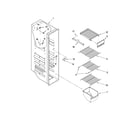 Ikea ID5HHEXWQ00 freezer liner parts diagram
