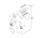 Ikea ID5HHEXWS00 icemaker parts diagram