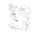 KitchenAid KBLS19KTSS3 refrigerator liner parts diagram
