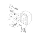 KitchenAid KBLS22EVMS2 refrigerator liner parts diagram