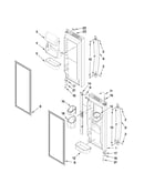 Refrigerator door parts