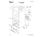 Whirlpool GB2FHDXWS01 cabinet parts diagram