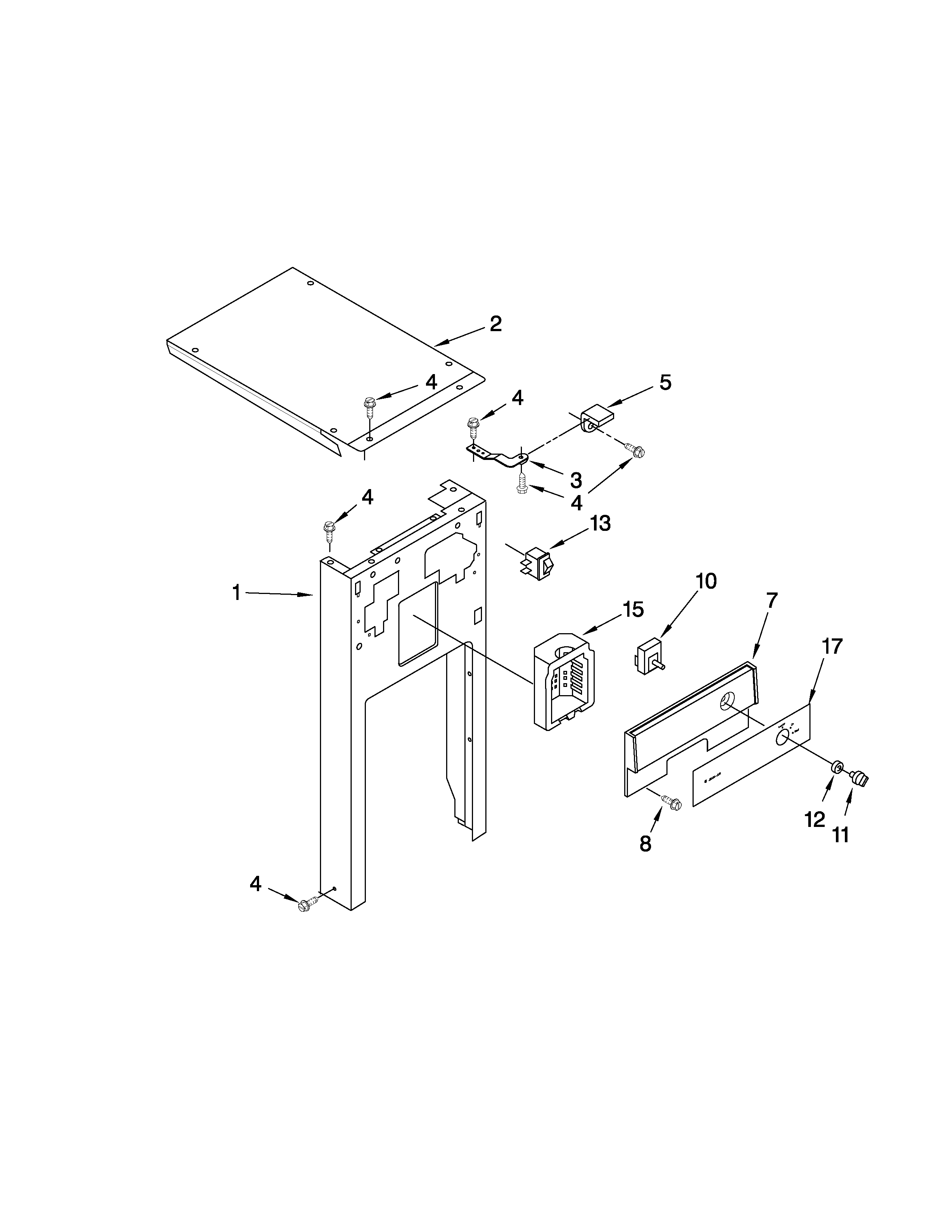 PANEL AND CONTROL PARTS