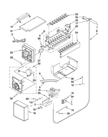 Icemaker parts