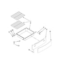 Drawer and rack parts