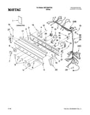 Washer/dryer control panel parts