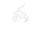 Jenn-Air JED4536WS01 burner box assembly diagram