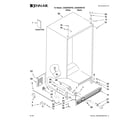 Jenn-Air JCB2582WEY00 cabinet parts diagram