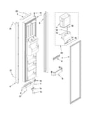 Freezer door parts