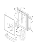 Refrigerator door parts