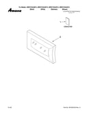 Microwave door parts
