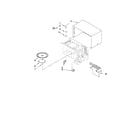 Amana AMC5143AAW14 microwave oven cavity parts diagram