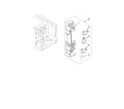 Amana AMC5143AAW14 microwave latch board parts diagram