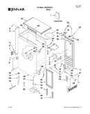 Cabinet liner and door parts