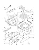 Evaporator, ice cutter grid and water parts