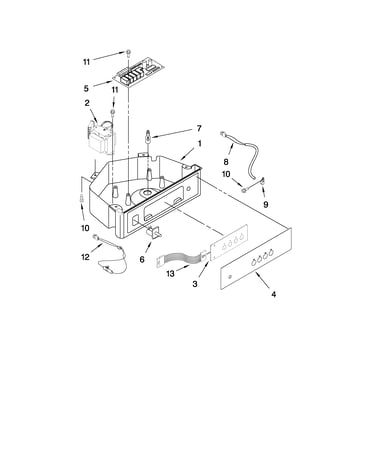Control panel parts
