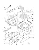Evaporator, ice cutter grid and water parts