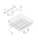 Upper rack and track parts