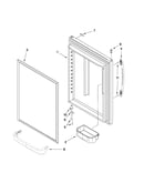 Refrigerator door parts