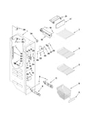 Freezer liner parts