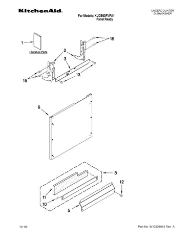 Door and panel parts