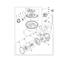 Maytag MDB8859AWB1 pump and motor parts diagram
