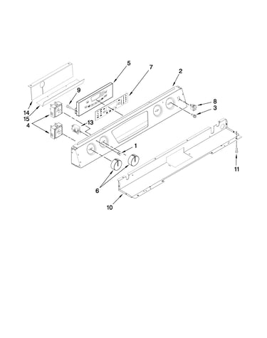 Control panel parts