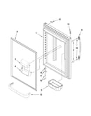 Refrigerator door parts