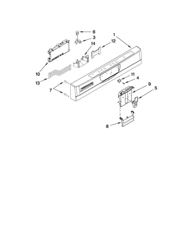 Control panel parts