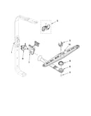 Upper wash and rinse parts