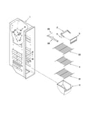 Freezer liner parts