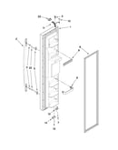 Freezer door parts